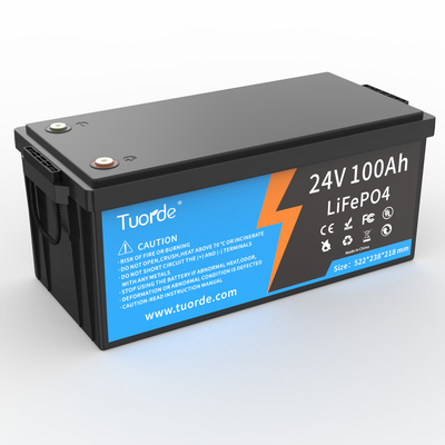 24V 25,6V 100Ah Αναφορτιζόμενη μπαταρία λιθίου βαθύ κύκλο μπαταρία αντικατάστασης μολύβδου οξέος