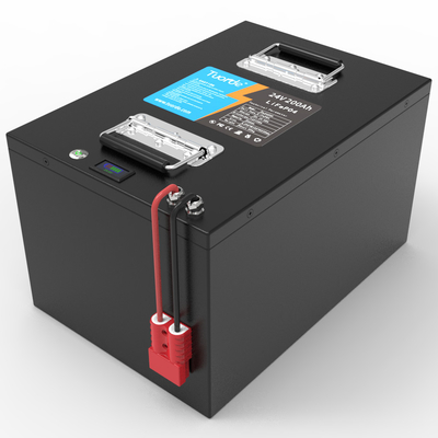 LiFePO4 Προσαρμοσμένες μπαταρίες λιθίου 24V 200Ah 3500 φορές διάρκεια κύκλου ISO9001