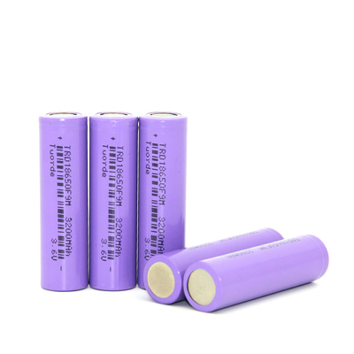 Ελαφρύς Compact 18650 Λιθιογενής μπαταρία 3200mAh 3.6V 3C