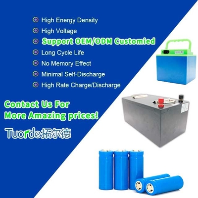 Ε λεωφορείο Λιθίου Ιόντων LiFePo4 μπαταρία 40V 58.8V 100ah Πρισματικό TRD-48100