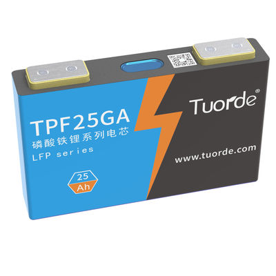 Ηλιακό Σύστημα Πρισματικά κύτταρα λιθίου σιδήρου φωσφορικού 25Ah 3.2V Lifepo4 μπαταρία προσαρμοσμένη