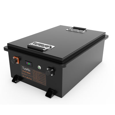 Ε λεωφορείο Λιθίου Ιόντων LiFePo4 μπαταρία 40V 58.8V 100ah Πρισματικό TRD-48100