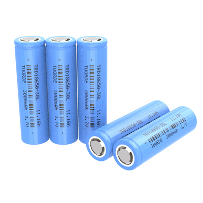 3000mAh χαμηλής θερμοκρασίας μπαταρία λιθίου Ασφάλεια 18650 κύτταρα υψηλή απόδοση