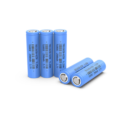 CE Λιθιοϊονική μπαταρία 18650 A250 2500mAh 3C Μεγάλη χωρητικότητα