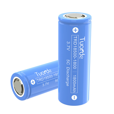 18500 κυλινδρική μπαταρία λιθίου 1800mAh 5C